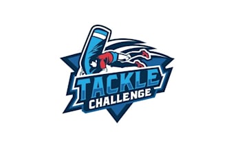 create exceptional logo for fast paced contact sport