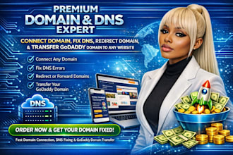 setup hosting and connect your domain