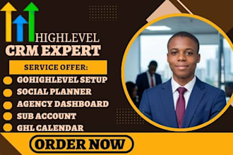 gohighlevel sub account social planner ghl agency dashboard calendar automation