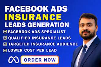 be your facebook ads manager for insurance agents