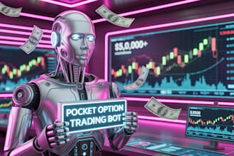 code pocket option automated script, indicator and strategy for options