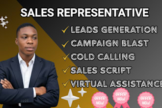 sales closer, salesperson, sales rep leads generation sales representative b2b