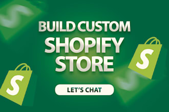 design or redesign shopify website, shopify store set up