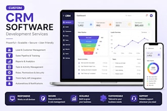 build custom CRM software and CRM web application