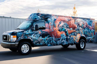 design car wrap and vector wrap, any vehicle wrap