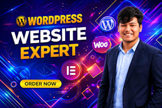 create morden wordpress website,woocommerce development,landing page design wp