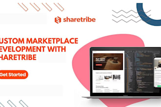develop custom sharetribe flex website marketplace sharetribe go online store
