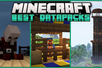 create a custom minecraft datapack with unique mechanics and features