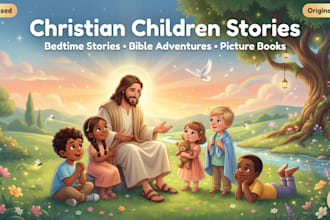 write christian children stories bedtime story picture bible adventure book