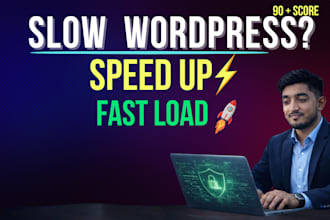 speed up wordpress website and improve page speed and core web vitals