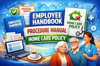 employee handbook, procedure manual and home care policy