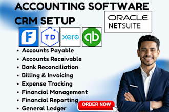 setup accounting software freshbooks taxdome xero quickbooks desktop netsuite