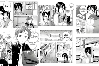 do manga, manga panel, manga page, comic book panel as mangaka
