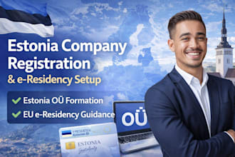 register estonia company oÜ and guide you through estonia e residency setup
