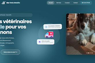 créer votre site vitrine professionnel moderne et responsive