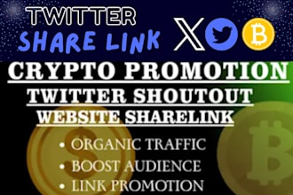 twitter promotion twit ter shoutout share link and website promotion and traffic