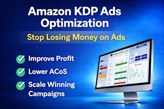 analyze and optimize your amazon KDP ads for better profit
