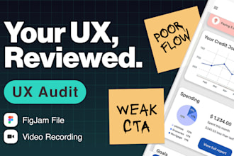 record a 10 minute UX review of your saas or fintech product