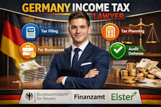 be your german tax advisor, steuerberater lawyer on tax, vat, income tax