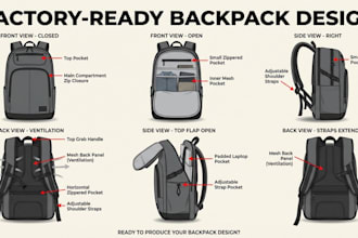 tech pack fashion design tech pack bag tech pack cloths