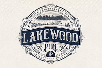 design a retro vintage logo