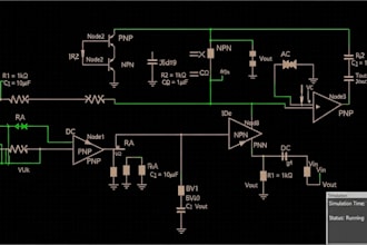 do pcb, circuit simulation, schematic, using fritzing, easyeda, kicad and altium