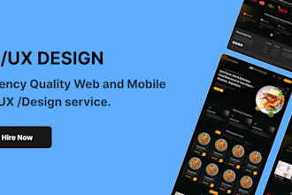 we will design modern website or mobile app UI UX in figma