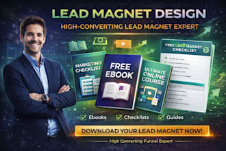 design lead magnet webinar vsl funnel email automation landing page expert ads