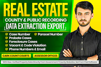 extract verified county and public records for real estate