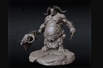 sculpt dnd miniatures, fantasy characters and stl models for 3d printing
