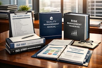 perform iso gap analysis and audit readiness for iso 9001 13485 22000
