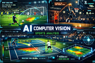 build real time computer vision sport for soccer basketball and tennis analytics
