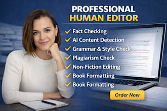 human edit, proofread children book, nonfiction memoir,  history book formatting