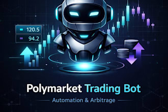 develop polymarket bot, trading bot and polymarket arbitrage bot