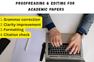 do proofreading, editing, and formatting for you