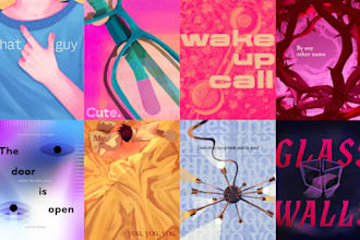 design editorial and book cover illustrations