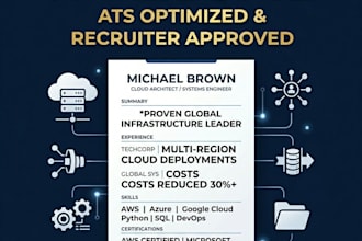 write a professional IT resume for ats and recruiters