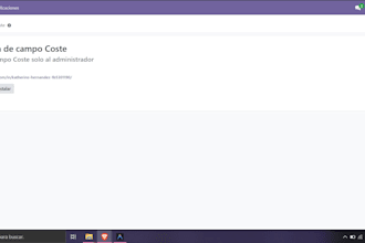 do a custom odoo module development