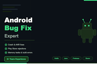 professionally fix bugs crashes and issues in your android app
