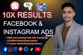 setup facebook ads campaign and meta ads campaign
