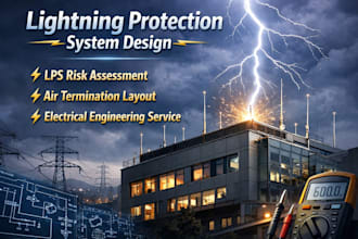 design lightning protection system with lps risk assessment