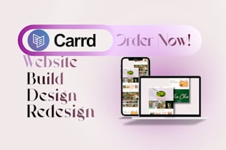 carrd website design, redesign, carrd co, portfolio, carrd SEO expert