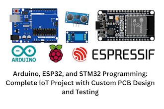 do arduino programming, esp32 programming with custom pcb