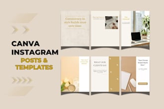 craft canva posts for your brand