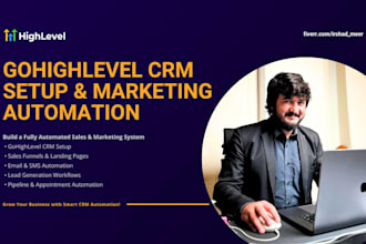 setup gohighlevel CRM and automation