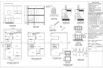 professional architectural design and autocad drafting