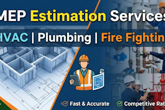 do accurate mep estimation hvac plumbing material takeoff for constructio