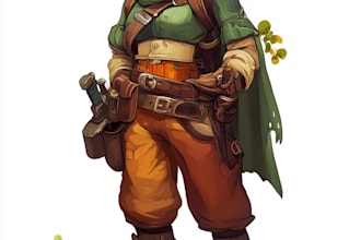 create a 2d character of you