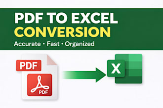 convert PDF or images into excel or google sheets accurately