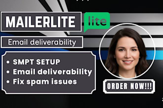 fix mailerlite email deliverability mailerlite SMTP setup spam issues